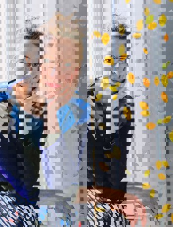 Sasha Sykes in December at Ballyfin Demesne