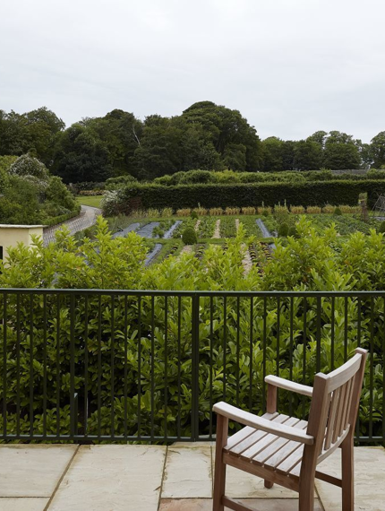 Garden View from the balcony