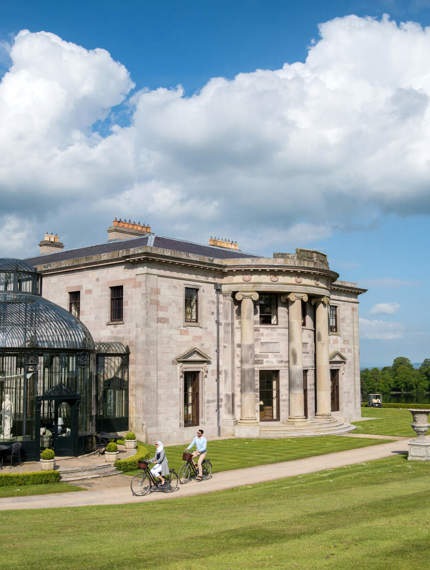 Cycling At Ballyfin Demesne